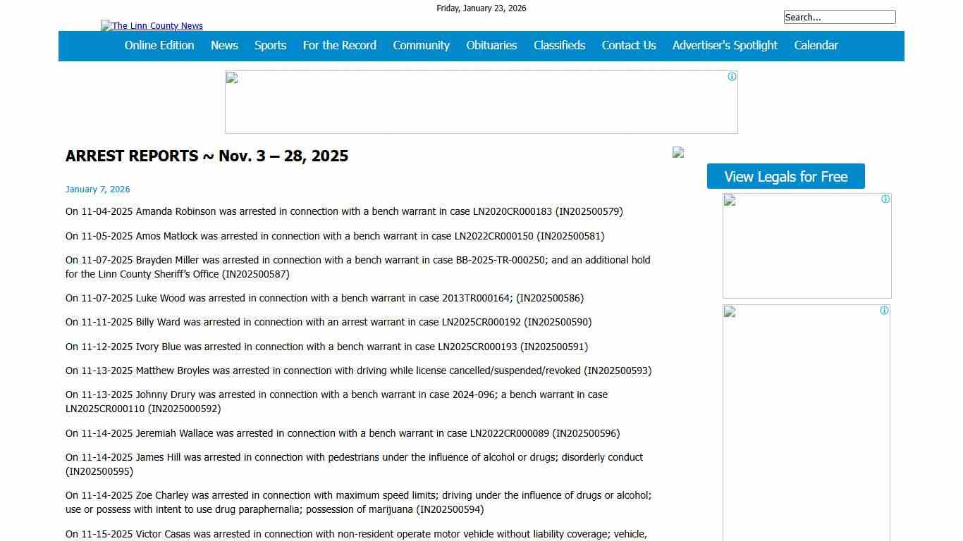 The Linn County News